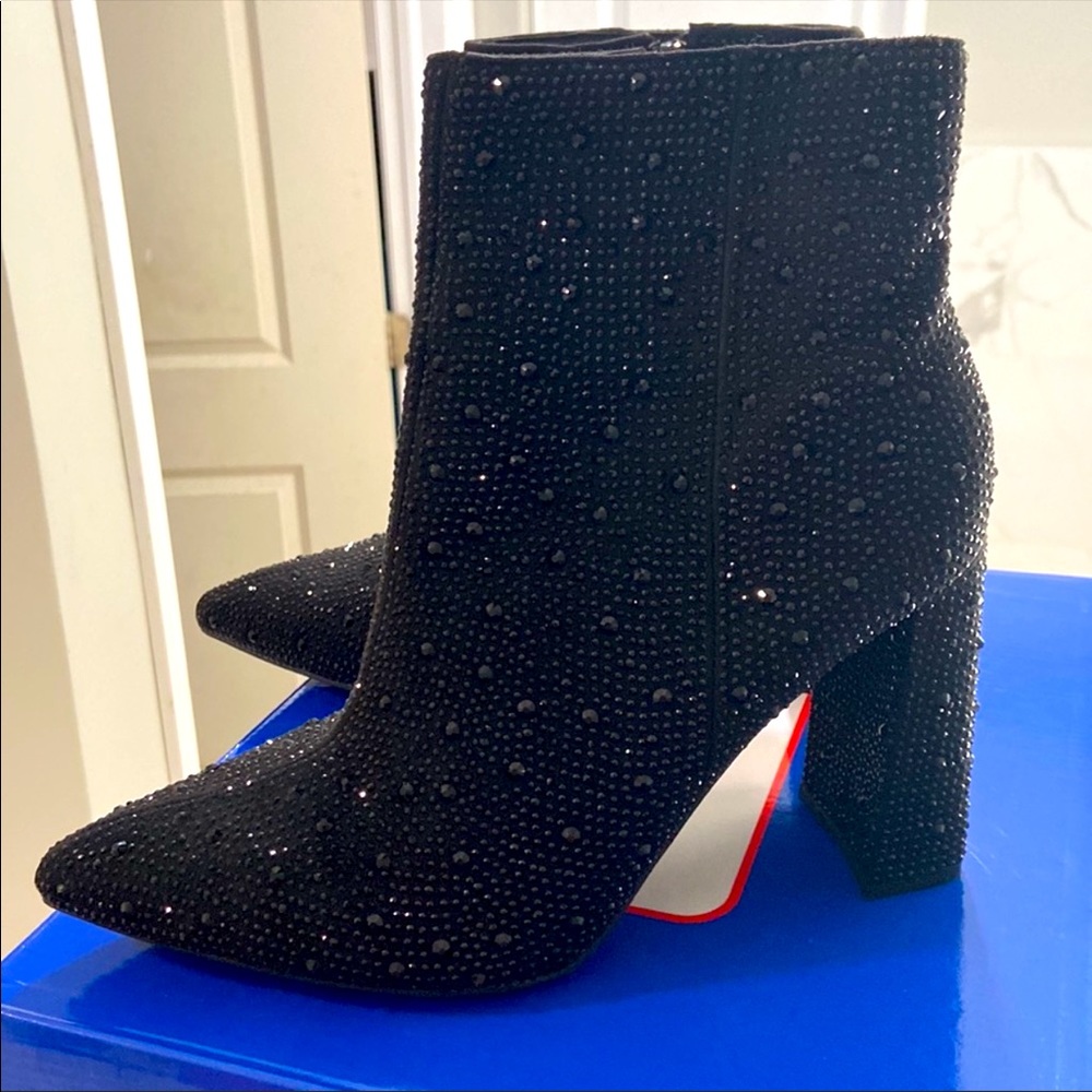 Rhinestone boots!!!